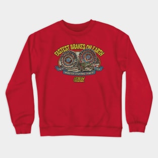 Fastest Brakes on Earth 1958 Crewneck Sweatshirt